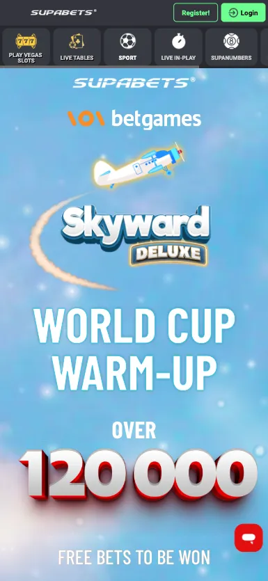 Supabets World Cup betting offers with over 120 000 free bets to be won