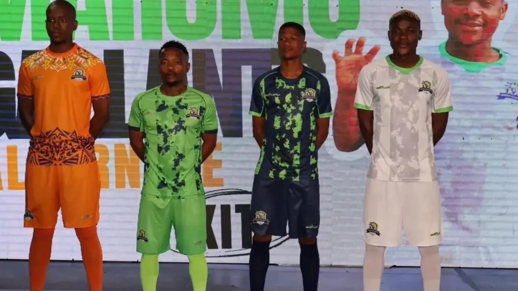 Marumo Gallants new kit