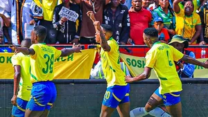Nedbank Cup: Early goals ease 10-man Sundowns into quarter-final