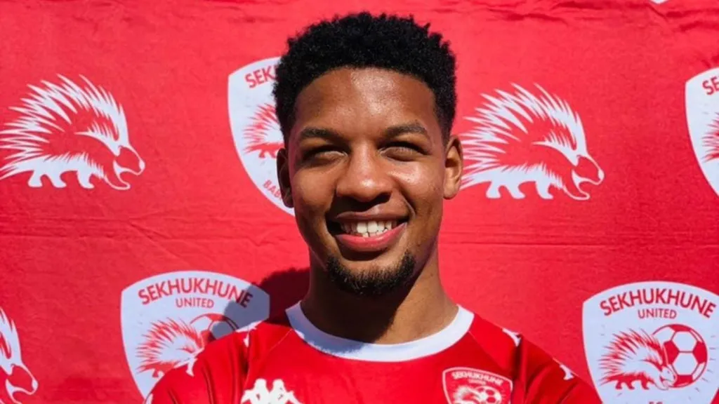 Jamie Webber at Sekhukhune United. Photo &ndash; Sekhukhune United