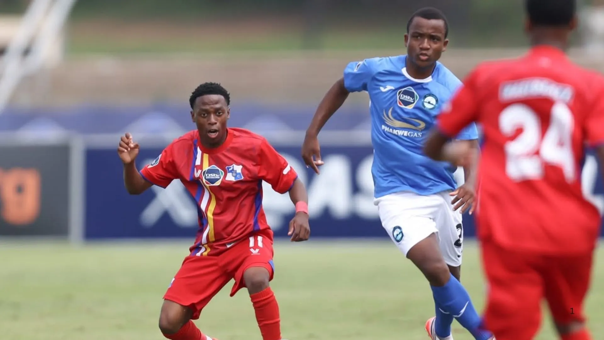 Richards Bay playing against Milford FC in the DStv Diski Challenge.