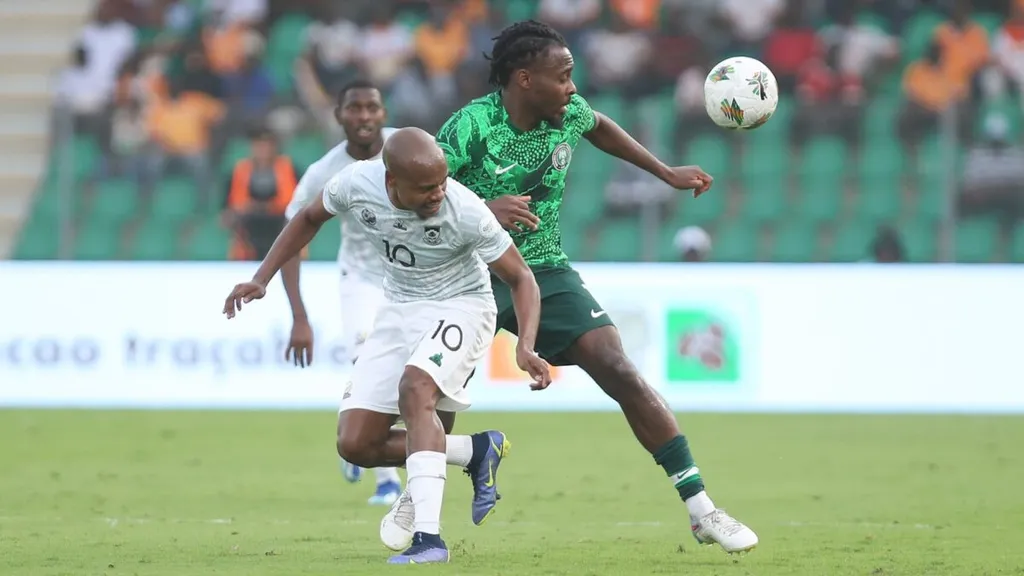 Percy Tau vs Nigeria