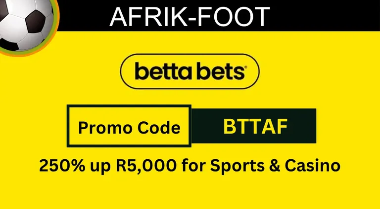 Bettabets Promo Code 2026 BTTAF: Up to R5,000 Welcome Bonus & 100 Free Spins