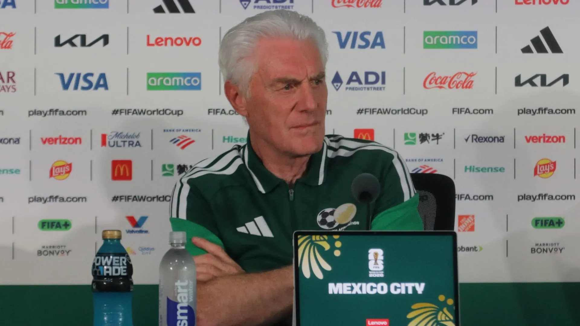 Bafana Bafana vs Mexico: Broos ready to deal with 85k El Tri fans &ndash; &lsquo;They just come to shout, not play!&rsquo;