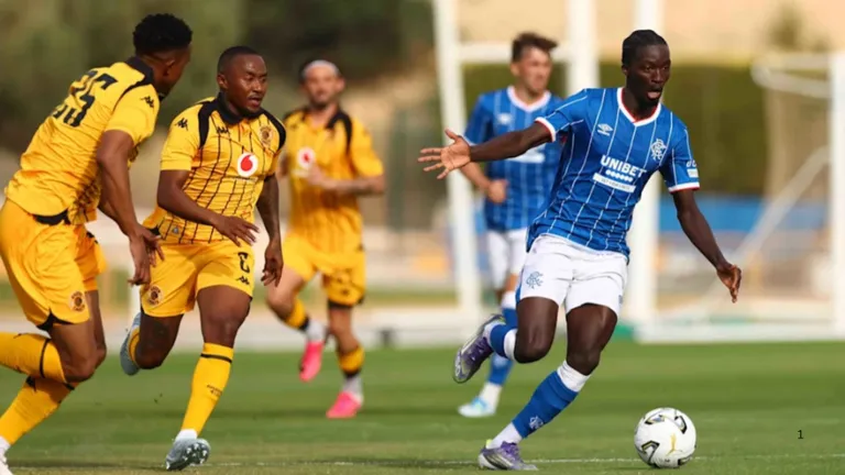 Kaizer Chiefs surrender lead to share spoils with Scottish giants