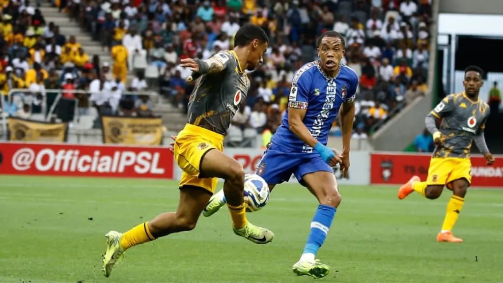 Dillan Solomons of Kaizer Chiefs against TS Galaxy. Photo – Kaizer Chiefs