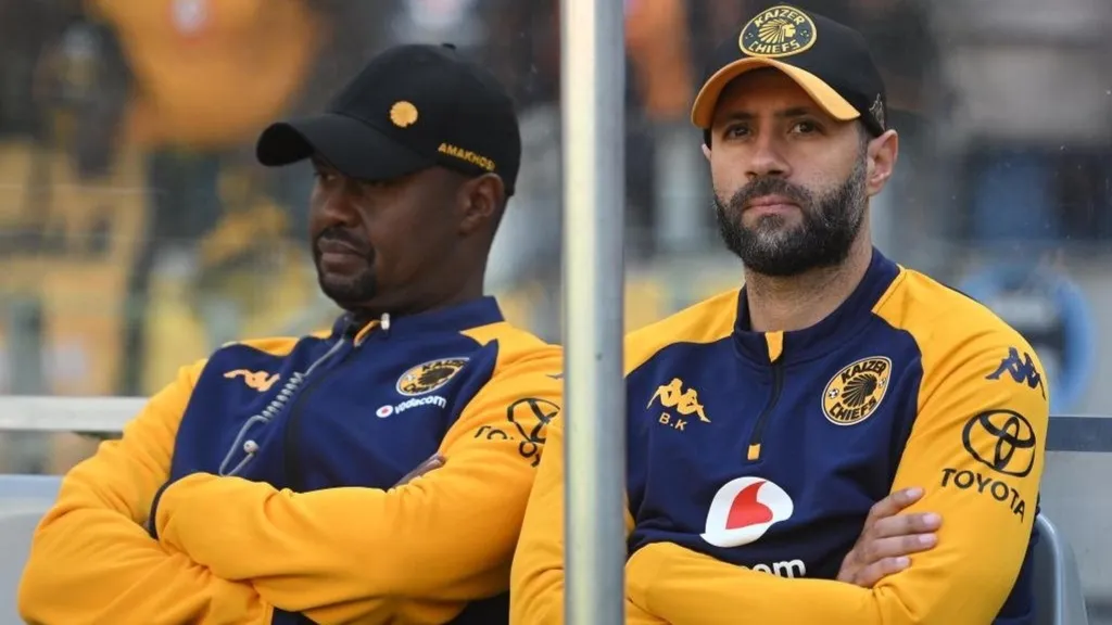 Cedric Kaze and Khalil Ben Youssef Kaizer Chiefs