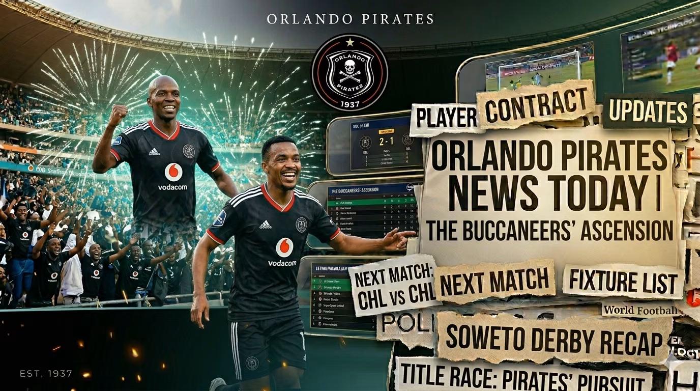 Orlando Pirates News Today: Bucs-Bound Star Bids Teammates Farewell, Transfer Updates, & More