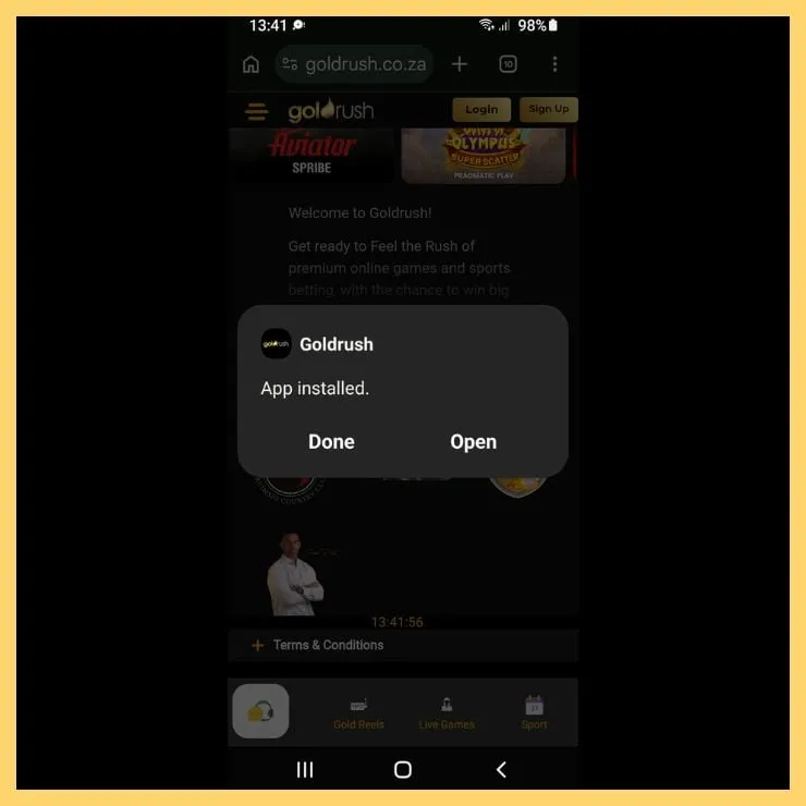 Gold Rush App download APK