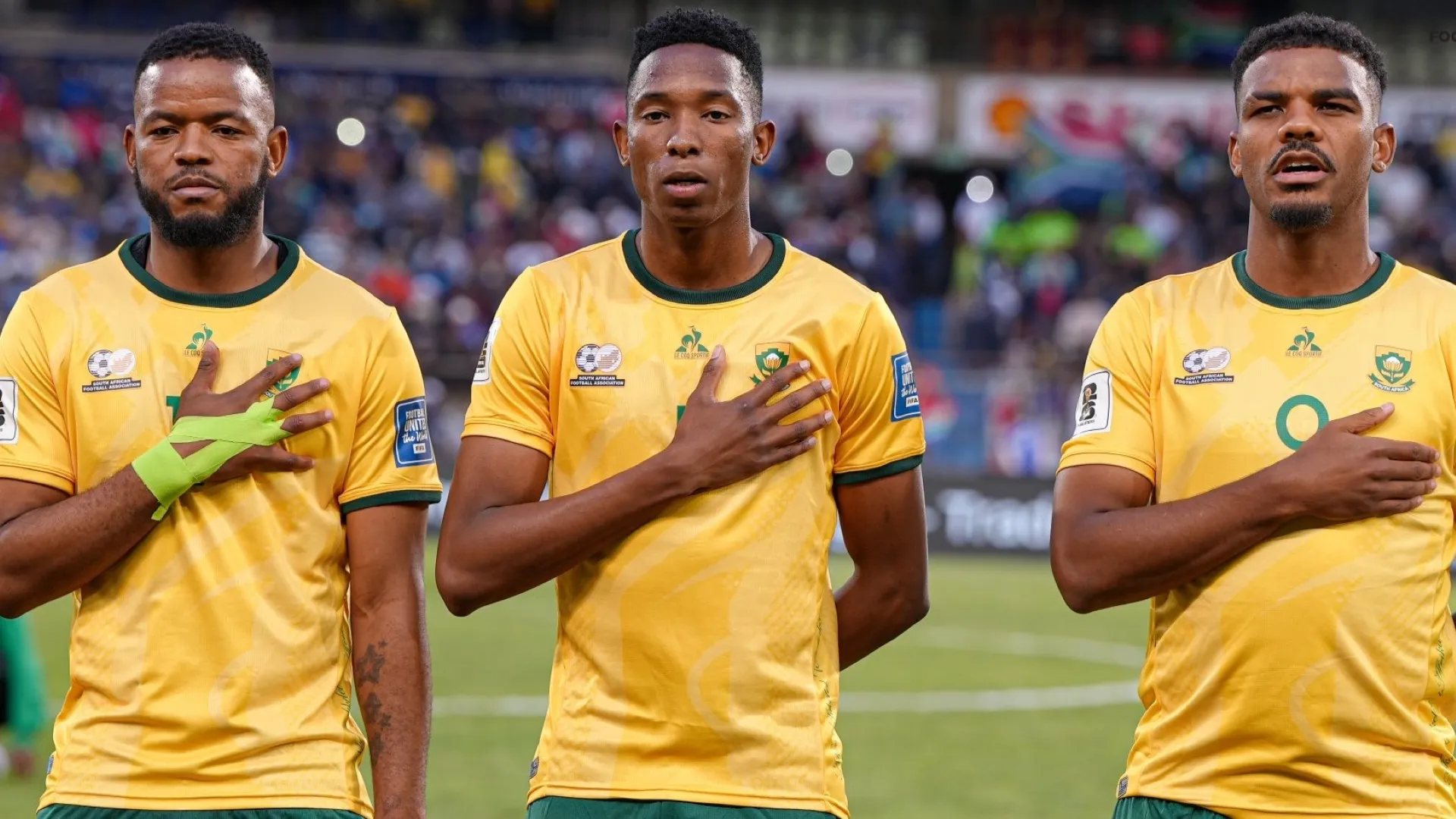 FIFA World Cup Qualifier: Bafana Bafana vs Nigeria Starting XI