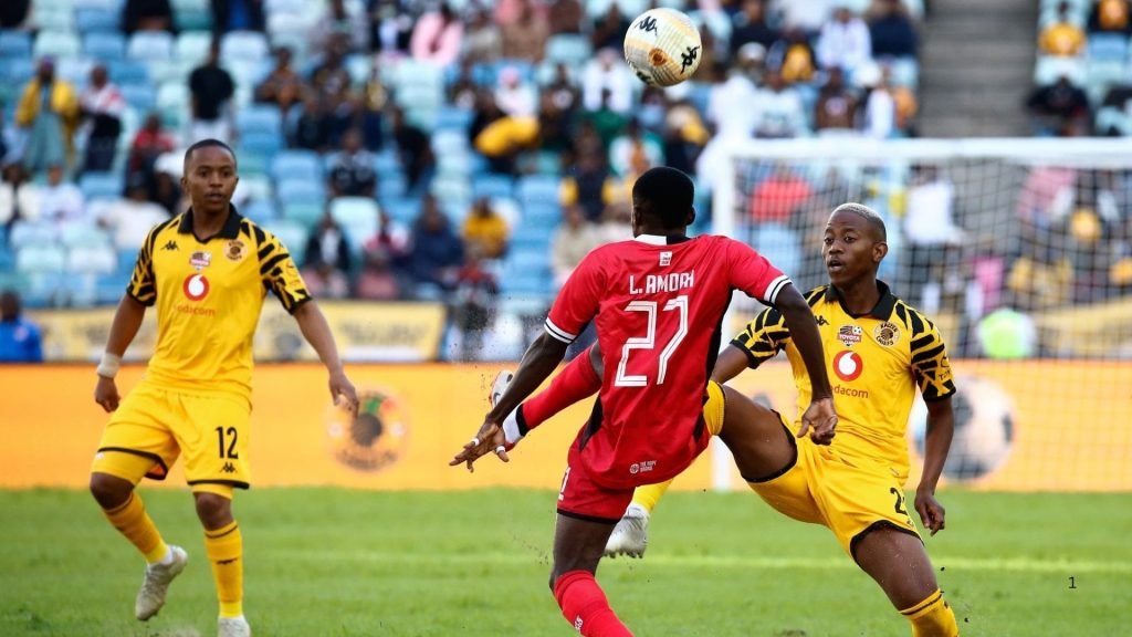 Thabo Cele of Kaizer Chiefs vies for the ball during the Toyota Cup against Asante Kotoko. Photo – Kaizer Chiefs