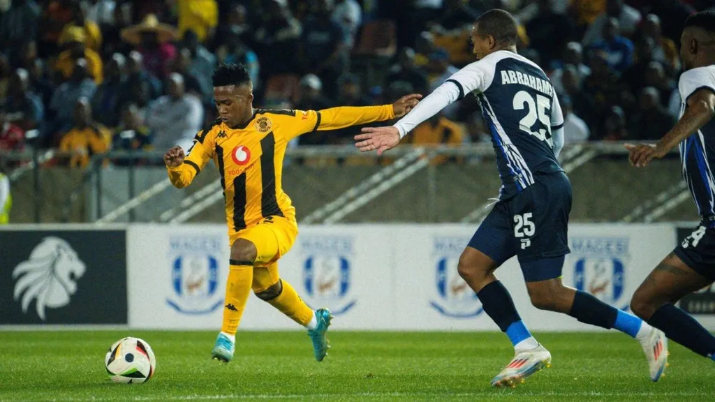 Mduduzi Shababala scores for Kaizer Chiefs against Magesi FC. Photo - Kaizer Chiefs