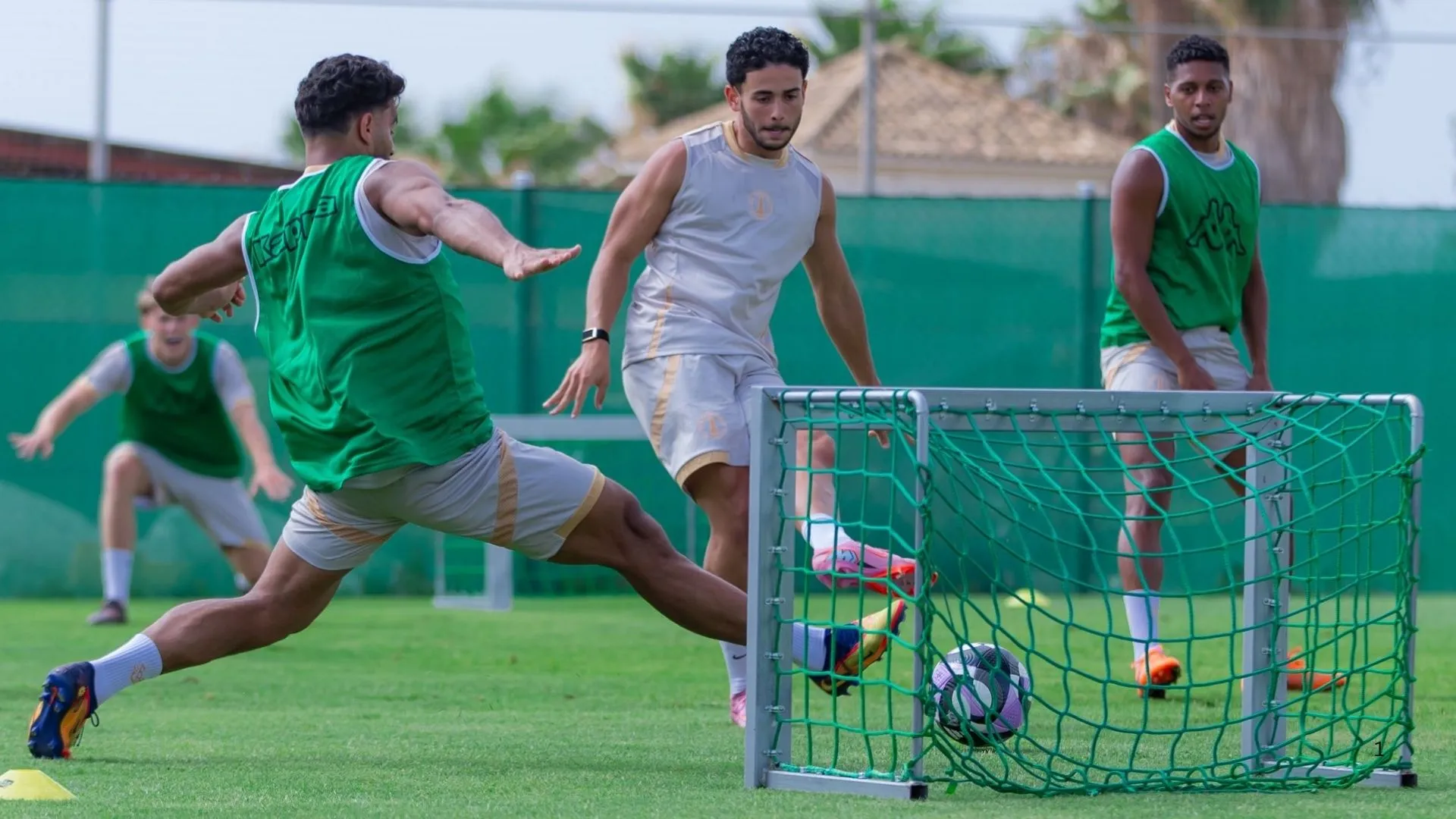 Al Kholood in training in Spain.