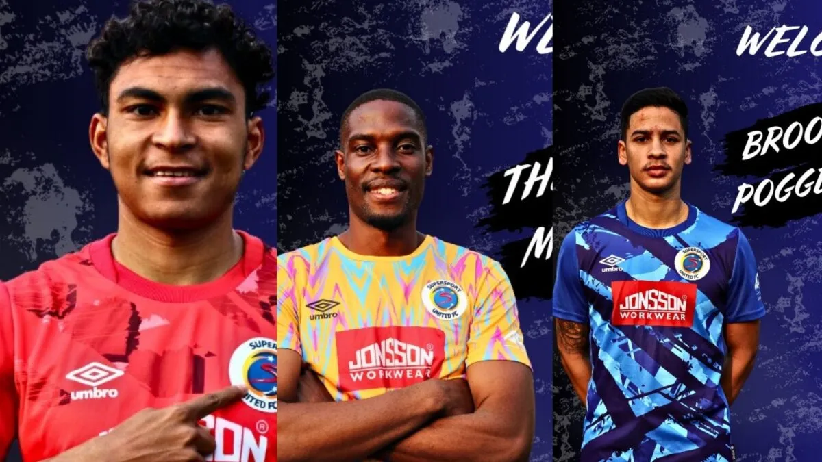 SuperSport United make further reinforcements with three new signings