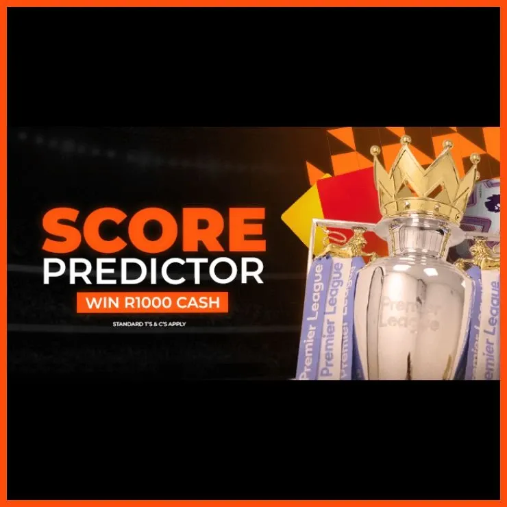 WSB Score Predictor promotional banner offering R1,000 for fully accurate predictions.