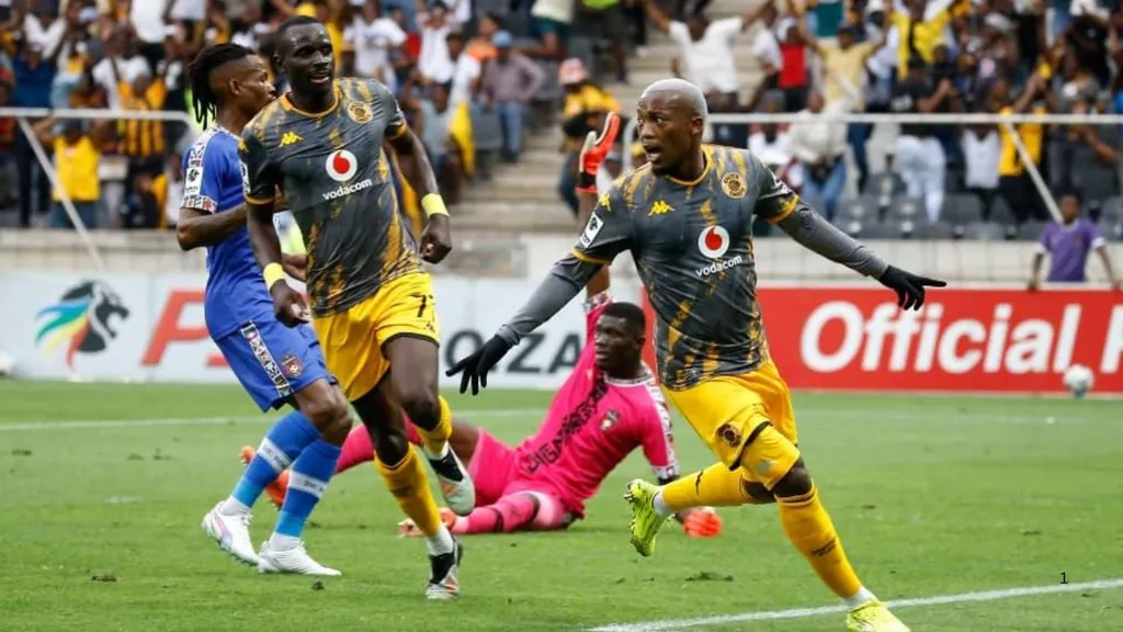 Khanyisa Mayo and Flavio Silva against TS Galaxy. 