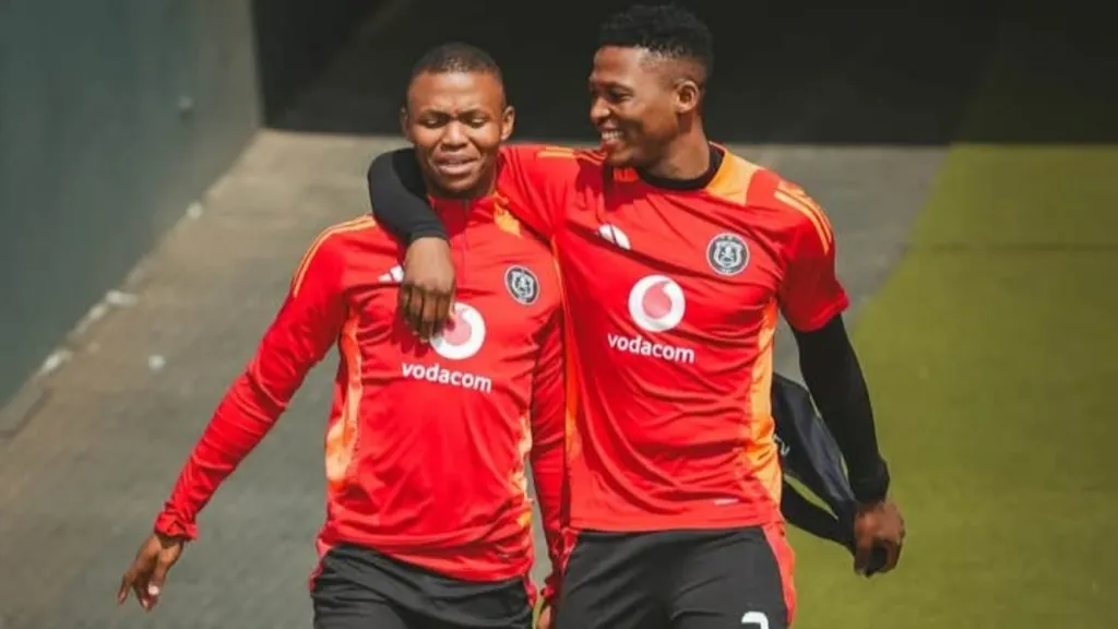 Thabiso Monyane and Mohau Nkota