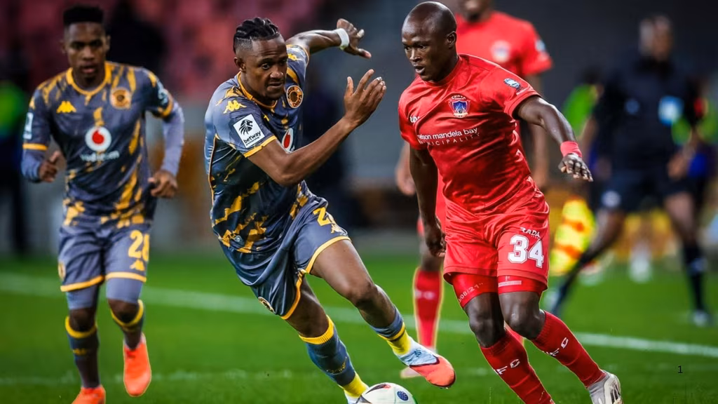 George Matlou of Kaizer Chiefs during a match against Chippa United.