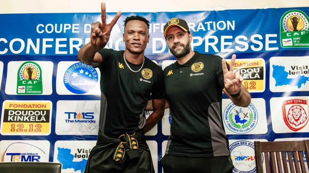 Glody Lilepo and Khalil Ben Youssef Kaizer Chiefs
