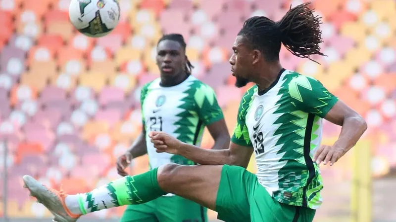 Alex Iwobi of Nigeria