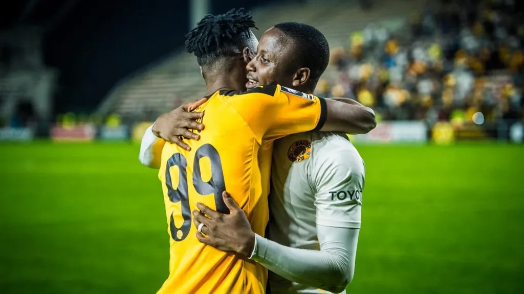 Glody Lilepo and Bruce Bvuma Kaizer Chiefs