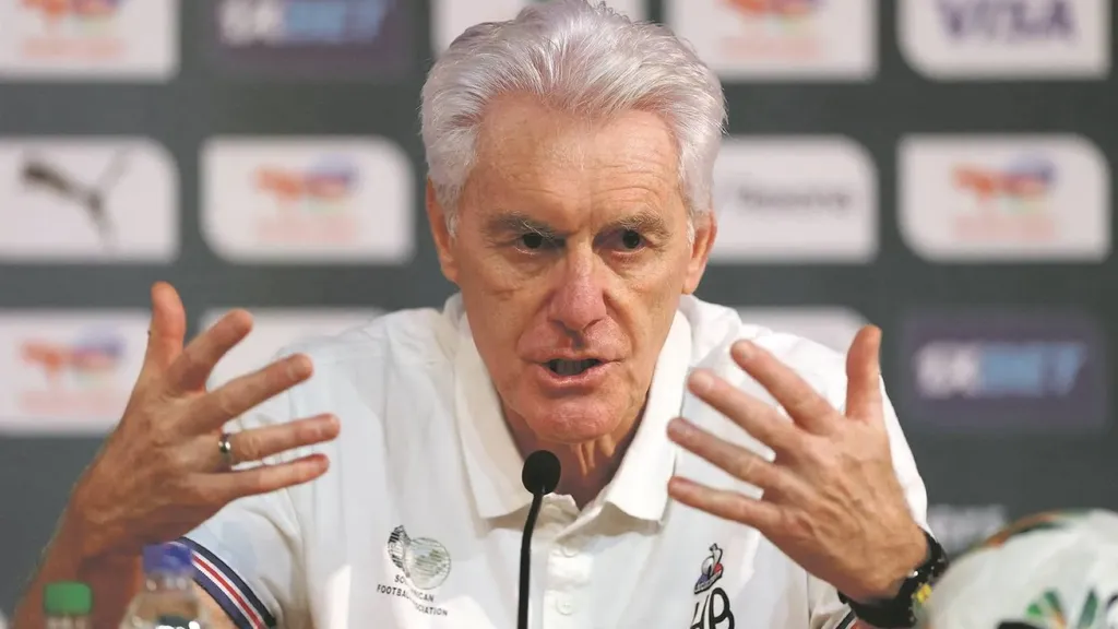 Hugo Broos Bafana Bafana