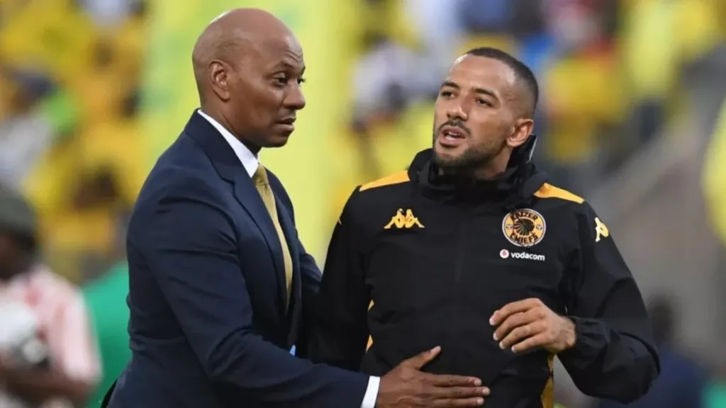 Kaizer Motaung Jr and Reeve Frosler Kaizer Chiefs