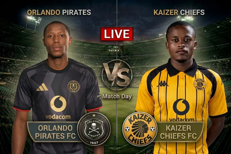 LIVE: Orlando Pirates vs Kaizer Chiefs &ndash; Scores, goals, updates, Betway Premiership result