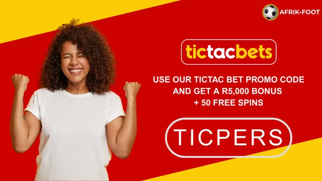 Use Tictacbets Promo Code &ldquo;TICPERS&rdquo; for a R5,000 Bonus + 50 Free Spins