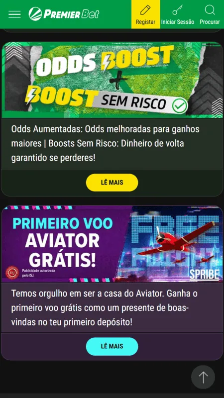 App da Premier Bet