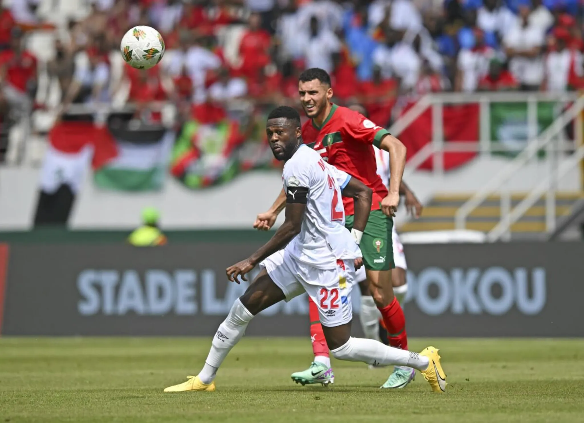 Maroc-RDC : Regragui-Mbemba, c&rsquo;&eacute;tait chaud !