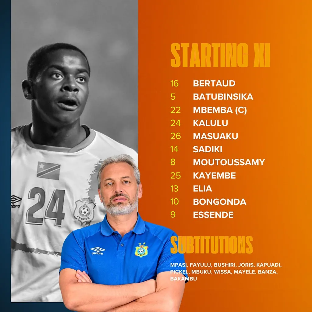 Compo RDC contre Mali