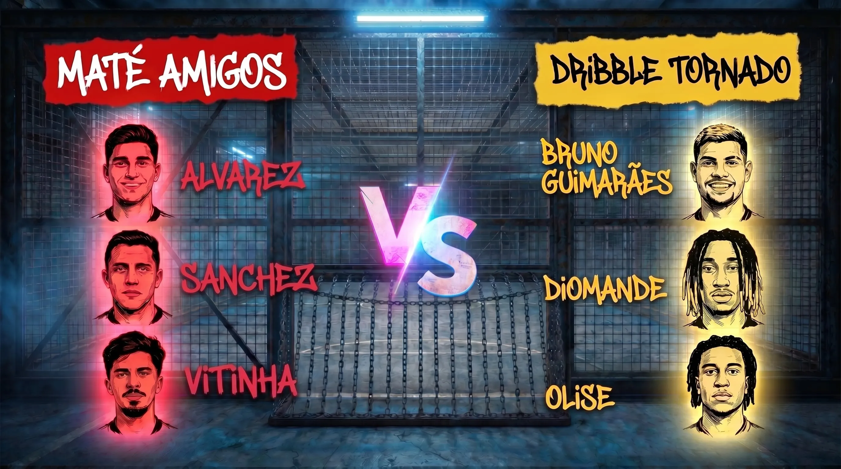 La Cage : Yan Diomand&eacute; et le Dribble Tornado vont-ils &ldquo;mater&rdquo; le Mat&eacute; Amigos ?