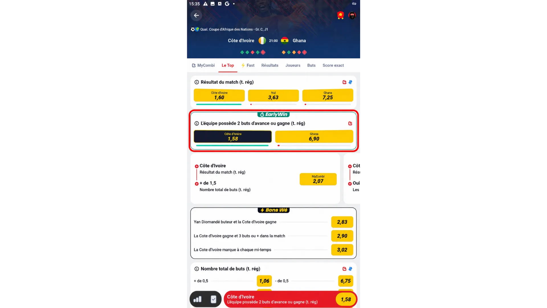 earlywin-explication-promo-betclic-cote-d&rsquo;ivoire