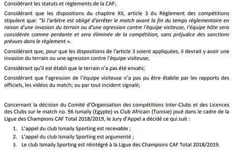 LDC : Ismaily exclu puis r&eacute;int&eacute;gr&eacute; !