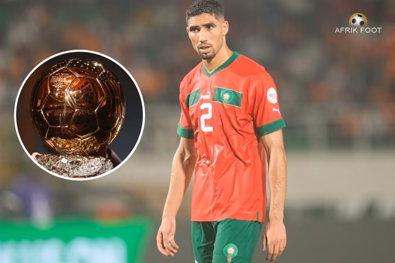Ballon d&rsquo;Or : le Maroc crie au scandale pour Achraf Hakimi