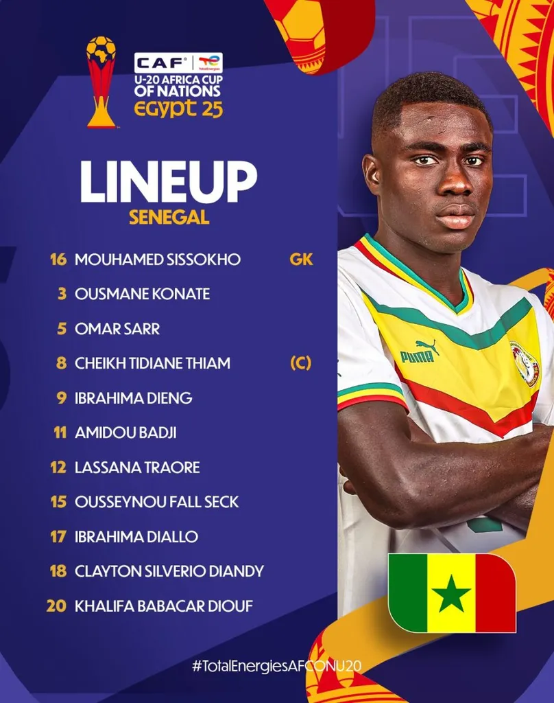 S&eacute;n&eacute;gal U20 contre RDC U20