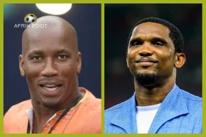 Saliba tranche entre Eto’o et Drogba