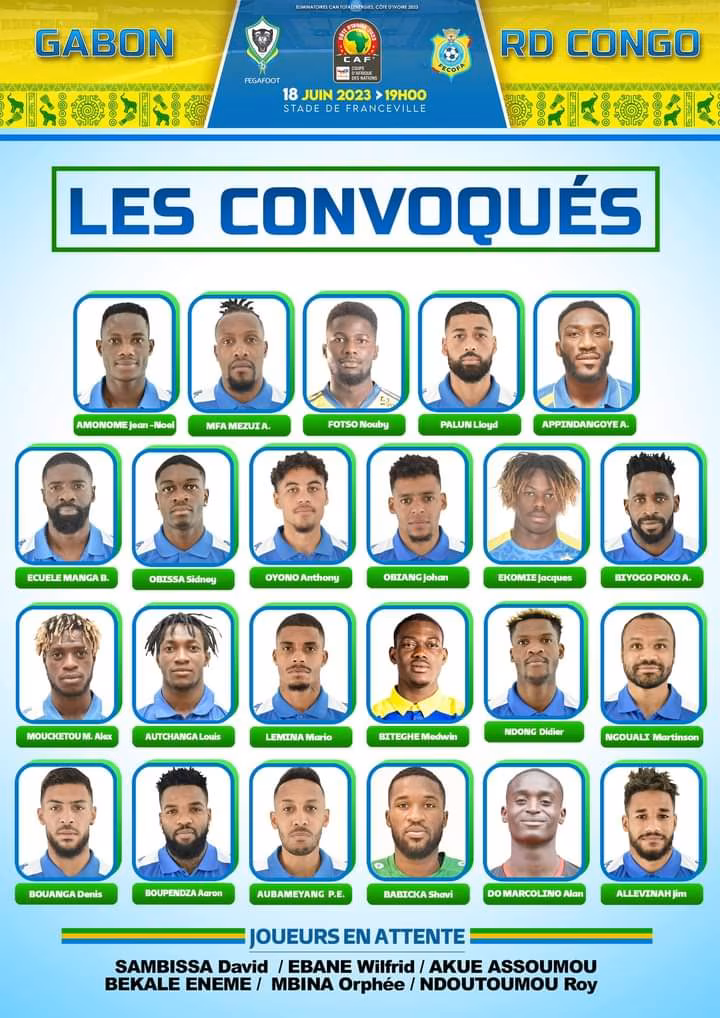 Liste Gabon