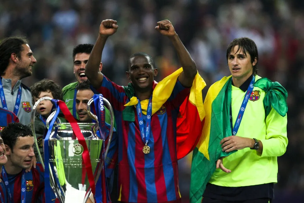 Samuel Eto'o, barcelone