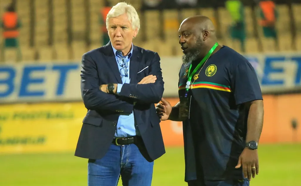 Marc Brys, sélectionneur Cameroun