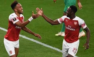 Ligue Europa : doublé pour Aubameyang, Sarr régale