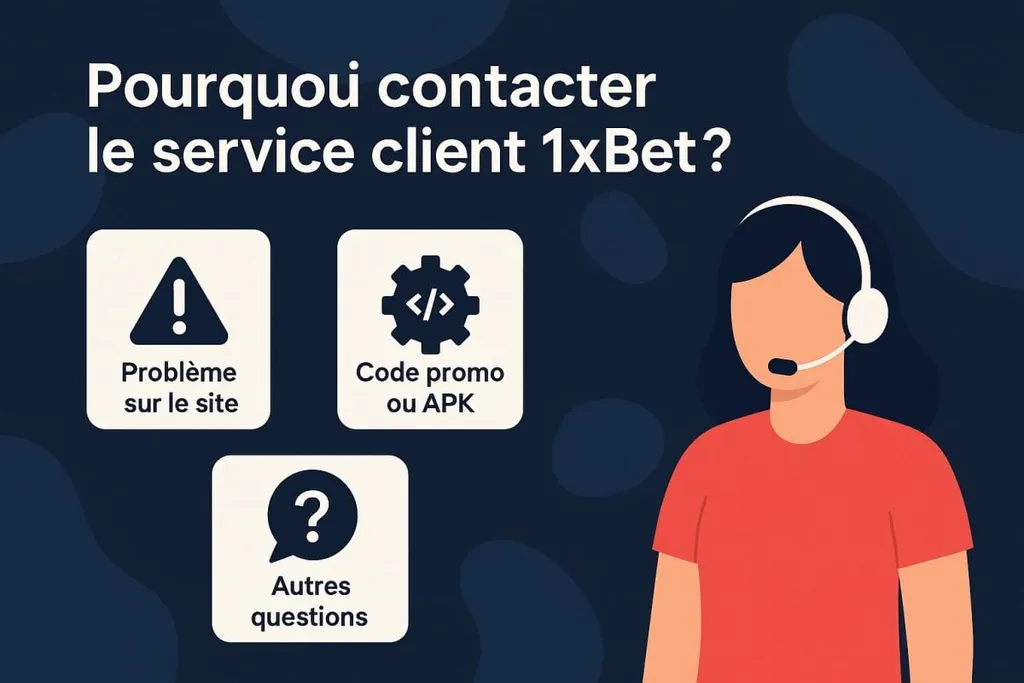 service client 1xBet