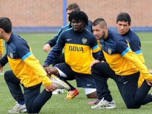 Franck Engonga s&eacute;duit Boca Juniors