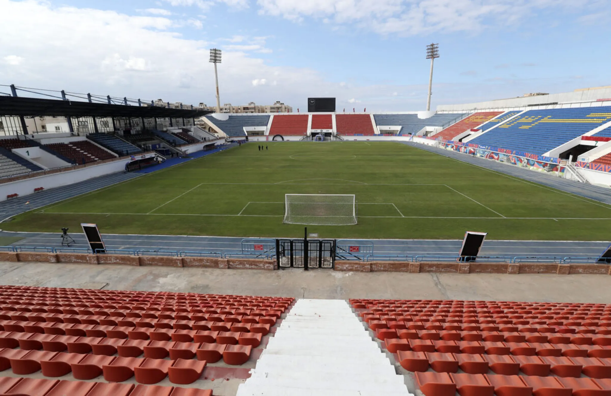 Stade Haras Elhodoud Club Stadium, Alexandrie, Egypte, CAN U20