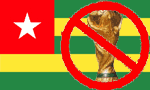 Le Togo &eacute;limin&eacute; de la Coupe du monde de football