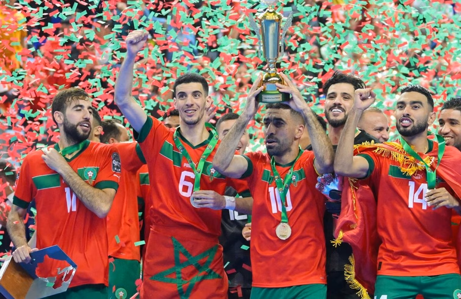CAN Futsal 2024 : le Maroc remporte sa 3e &eacute;dition cons&eacute;cutive et &eacute;gale l&rsquo;Egypte !