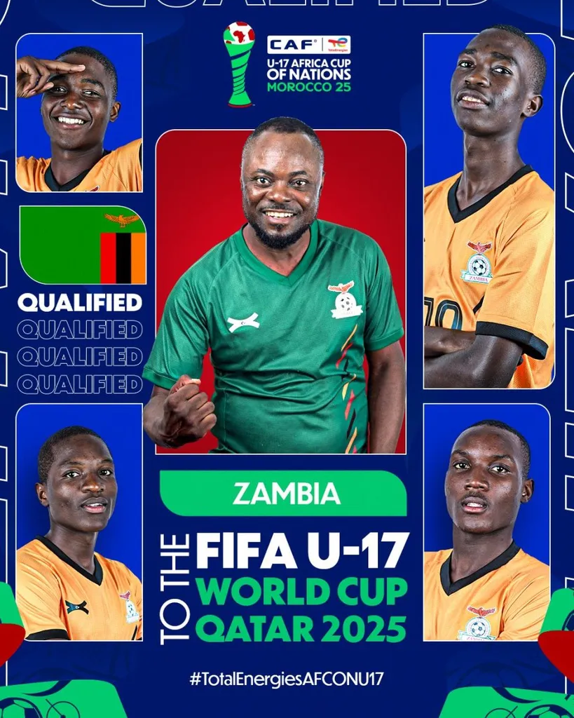 Zambie qualifi&eacute; pour Mondial U17