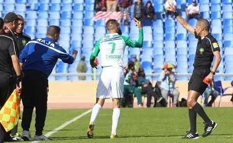Raja : doigts d&rsquo;honneur, maillot au sol&hellip; L&rsquo;impressionnant p&eacute;tage de plomb d&rsquo;Hadraf