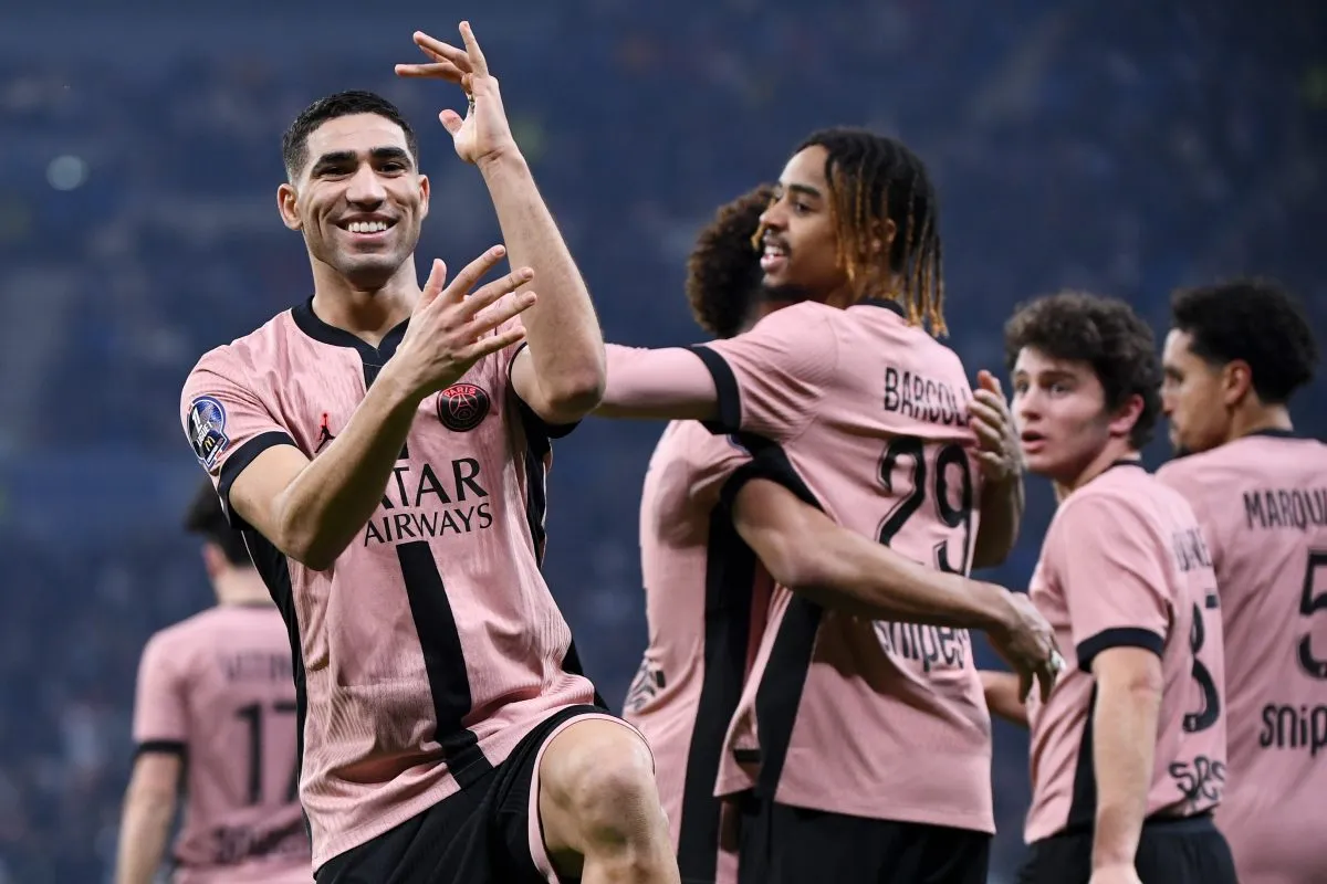 Achraf Hakimi explique sa c&eacute;l&eacute;bration sp&eacute;ciale pour OL-PSG